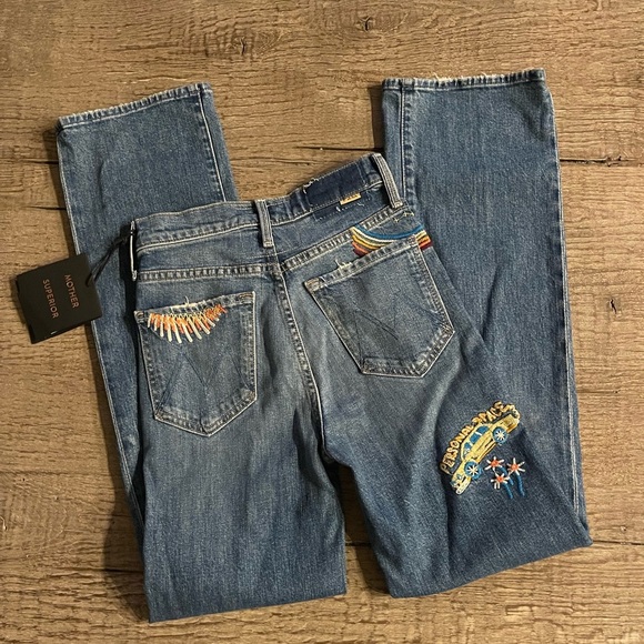 MOTHER Jeans The Rambler Sneak. - Picture 6 of 16